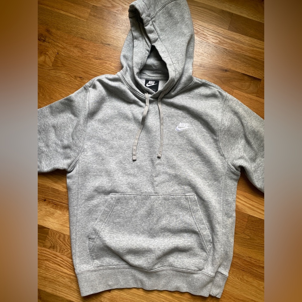 Nike small gray hoodie sweatshirt